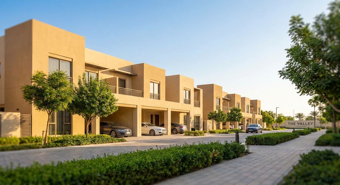 Townhouses for sale in The Valley Dubai