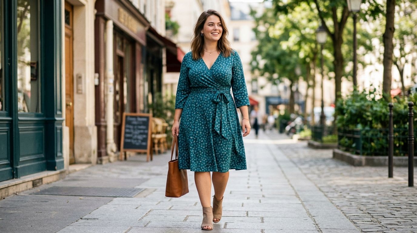 Plus size dresses for petite frames