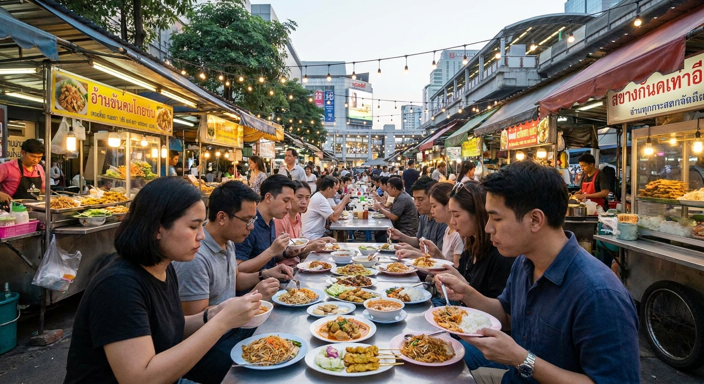 Buffet near Siam Square cheap eats