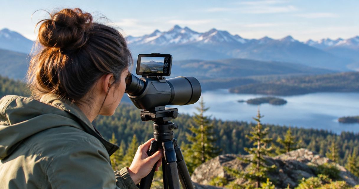 Best spotting scopes with built-in camera in 2026