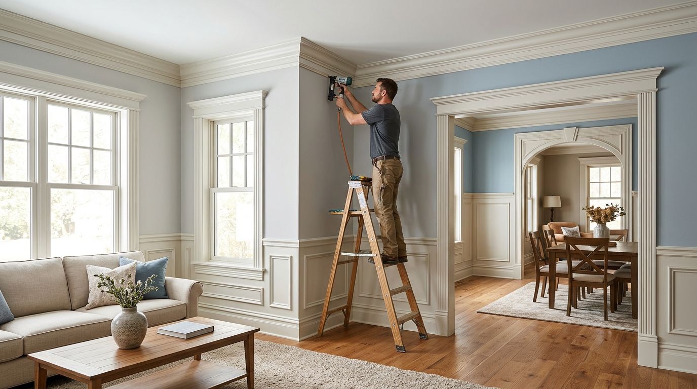 Best crown molding and trim styles for a whole home renovation