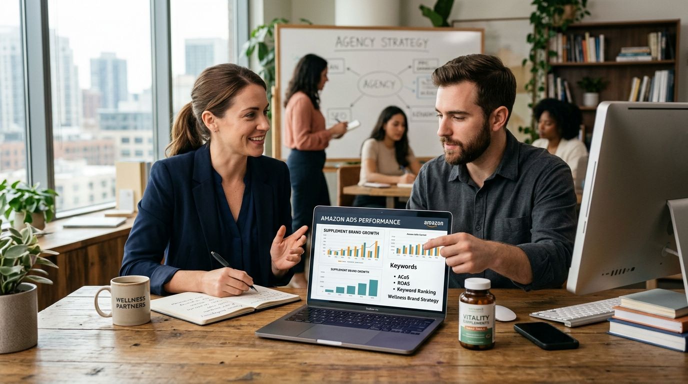 Amazon marketing agency for supplement and wellness brands