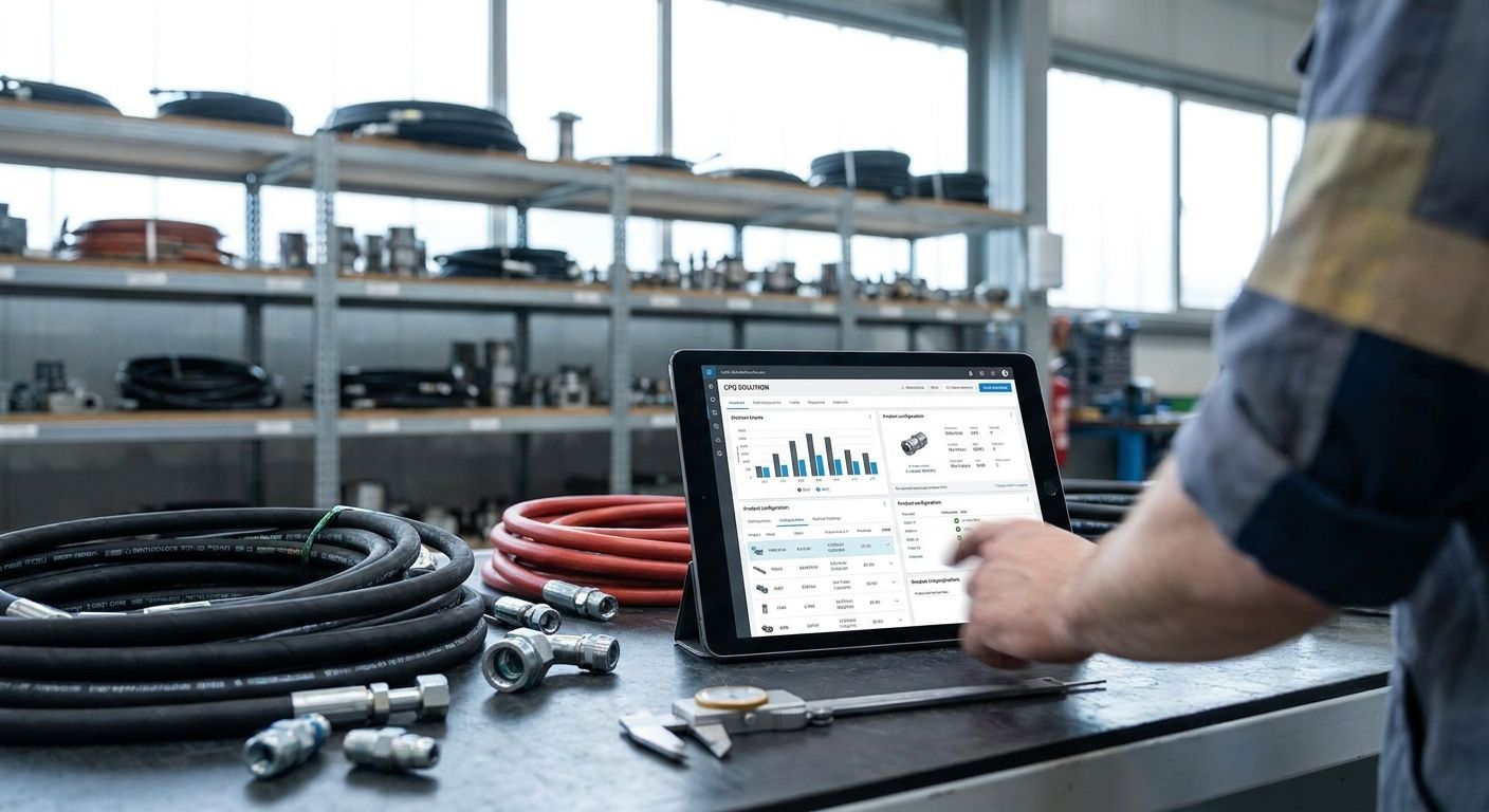 Best CPQ software for hose and fitting distributors
