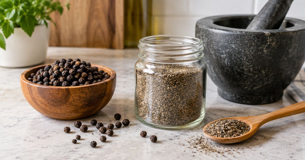 Can you regrind whole black peppercorns after they go stale?