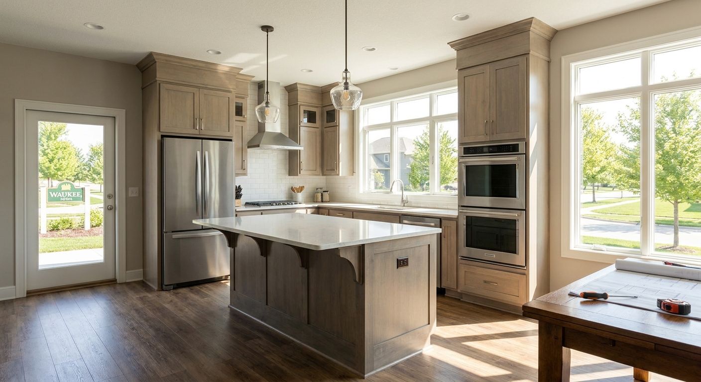 Kitchen remodeling in Waukee, Iowa