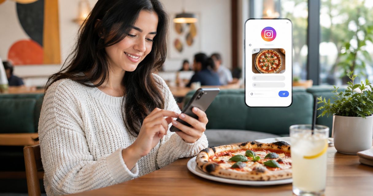 How to connect Society Pizza Lounge to Instagram DM ordering