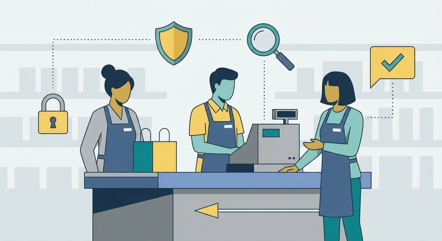 Security awareness training for frontline retail teams