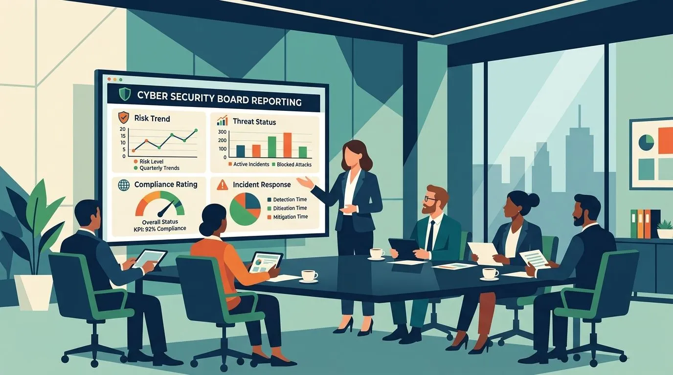 How to report cyber security KPIs to your board