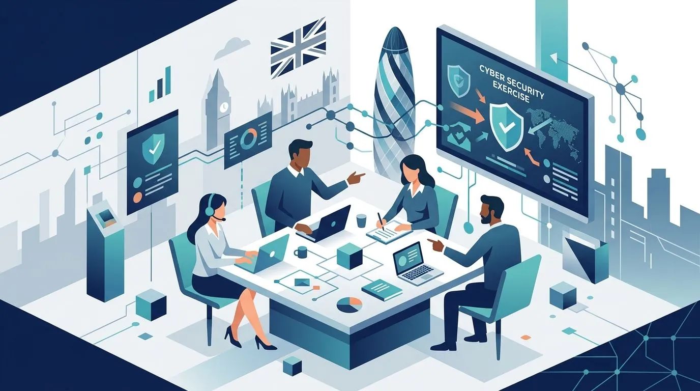 Best cyber security tabletop exercise providers for UK businesses