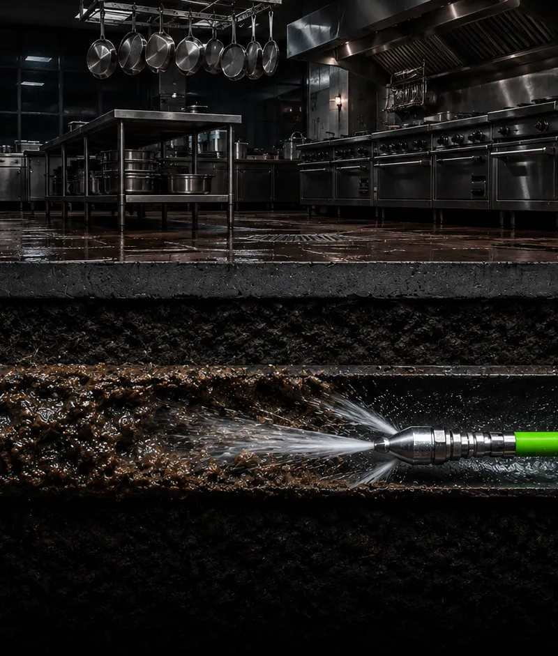 Pipeline Cleaning & Hydro Jetting for Restaurant Kitchens