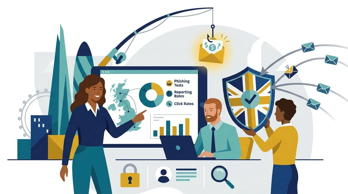 Best phishing simulation platforms for UK SMEs