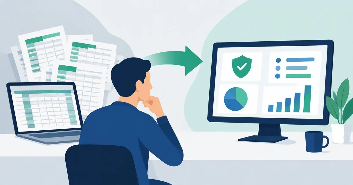 How much does it cost to migrate from spreadsheets to a compliance platform?