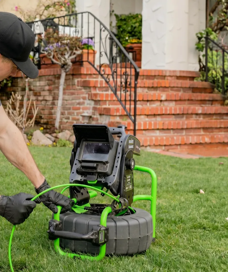 CCTV Pipeline Inspection for Real Estate Transactions